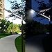 Brillihood 60W LED Solar Street Light, IP65 Waterproof Solar Powered Pole Light, ,9600LM, 6000K (Bright White) Security Area Night Lighting for Street Gutter Patio Garden Path