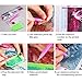 Maxdot 2 Pieces 5D DIY Dandelion Diamond Painting Kits Full Drill Diamond Painting Kit Rhinestone Cross Stitch Supplies Tools, 12 by 12 Inch