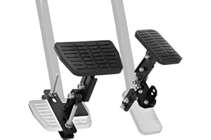 TOPFURN Pedal Extenders for Short Drivers-Brake pedals suitable for most models(1.2in-2.3in)&Accelerator (1.7in - 3.5in) Extensions with Anti-Slip Design,Durable Metal Construction & Easy Installation