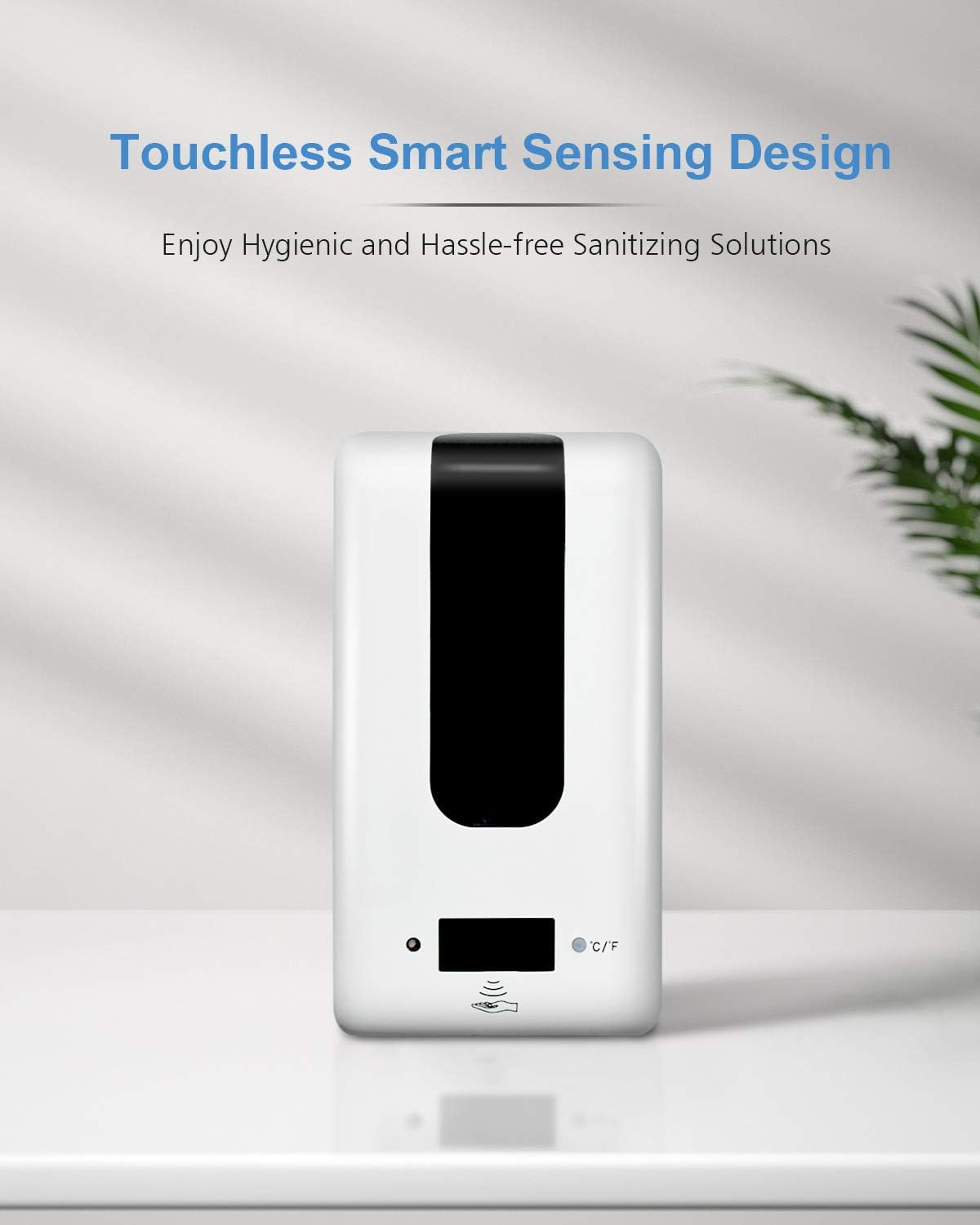 Yidax Automatic Hand Sanitizer Dispenser with Thermometer on Stand, Touchless Sanitizing Station with Temperature Measurement, Perfect for Home, Office, School and Commercial Industrial Public Areas: Home & Kitchen
