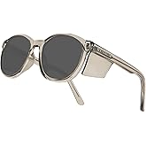 EYEGLAD VETRA Omega Z87+ Safety Glasses UV400 Side Shield Anti-Oil Coating CP Frame Eyewear