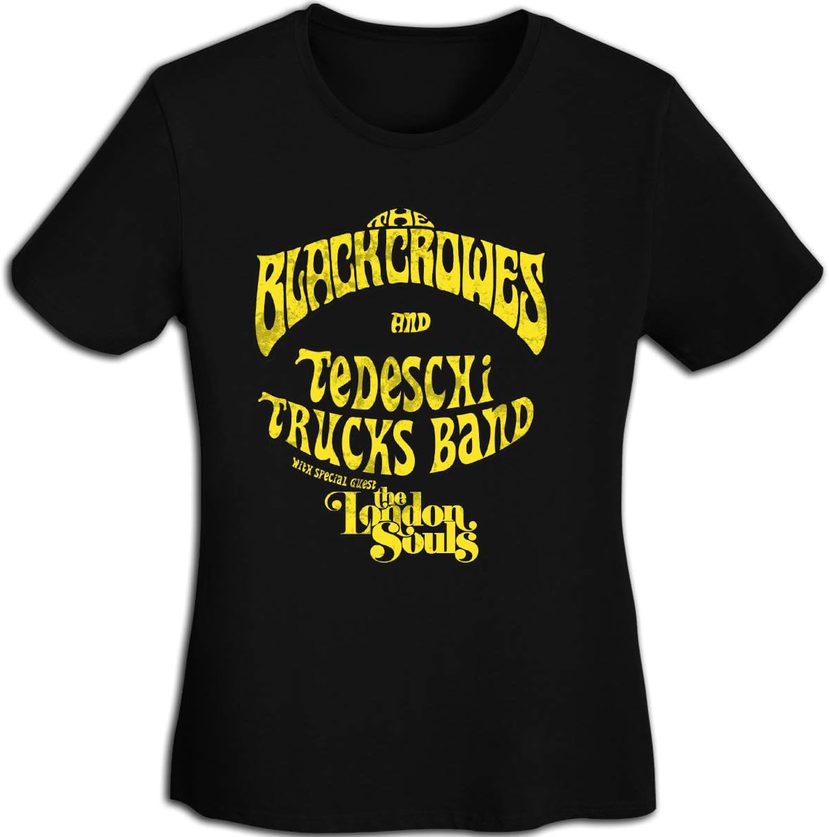 DaigMeng The Black Crowes Women's T-Shirt Summer Print Short Sleeve Top