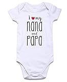 RAISEVERN I Love My Nana and Papa Letter Print