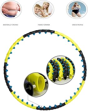 SAHWIN® 8 Secciones Hula Hoop Fitness Peso Aro De Fitness ...