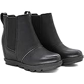 Athlefit Women's Wedge Boots Comfortable Ankle Wedge Booties