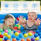 GALAXYER Inflatable Paddling Pool 3 Rings Large Family Rectangular 290x163x50 view 6
