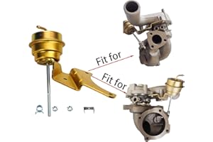 HATURBO Upgrade Turbo Wastegate Vacuum Actuator Compatible With Audi K04 K03 1.8T 1999-2002 Volkswagen 1999-2005 Volkswagen Golf 1999-2005 Volkswagen Jetta 06A145713B 06A145713M 06A145704S Turbocharger