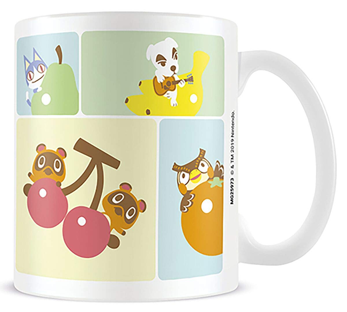 Pyramid International Animal Crossing Cup Characters Melinda Tom Nook Nintendo Ceramic White Mug, MG25973
