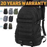 Sac à Dos Tactique Militaire étanche 37L - Système MOLLE - Pour Randonnée Et Assault