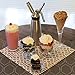 Professional Grade 1 Pint Whipped Cream Dispenser - 100% Stainless Steel Whipped Cream Maker Includes 3 Decorating Tips & Cleaning Brush