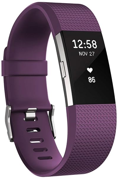 Fitbit Standard Charge 2 Unisex Armband Zur Herzfrequenz Und Fitnessaufzeichnung
