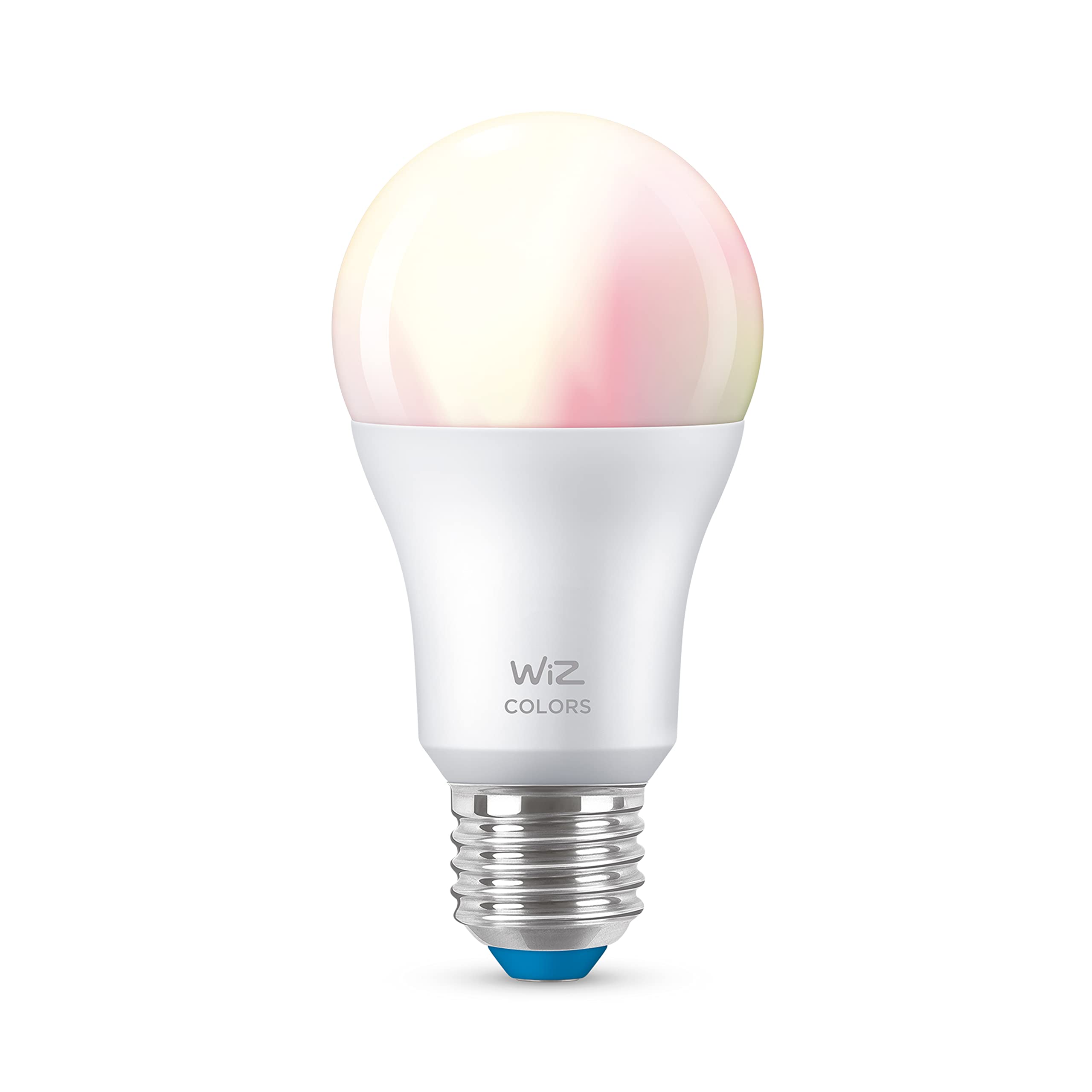 WiZ Colour [E27 Edison Screw] Smart Connected WiFi Light Bulb. 60W Colour and White Light, App Control for Home Indoor Lighting, Livingroom, Bedroom
