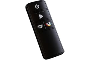 TX028C-S Ceiling Fan Remote Control A25-TX028C-S – Replacement for Hampton Bay & Home Decorators Collection Fans – 3-Speed Fa