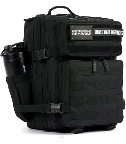 Amazon.com | WOLFpak 45L Tactical Gym Backpack (Alpha Black