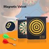 Mistep Magnetic Dart Board 15 Inch Two Sided Darts Set with 12 Darts view 4