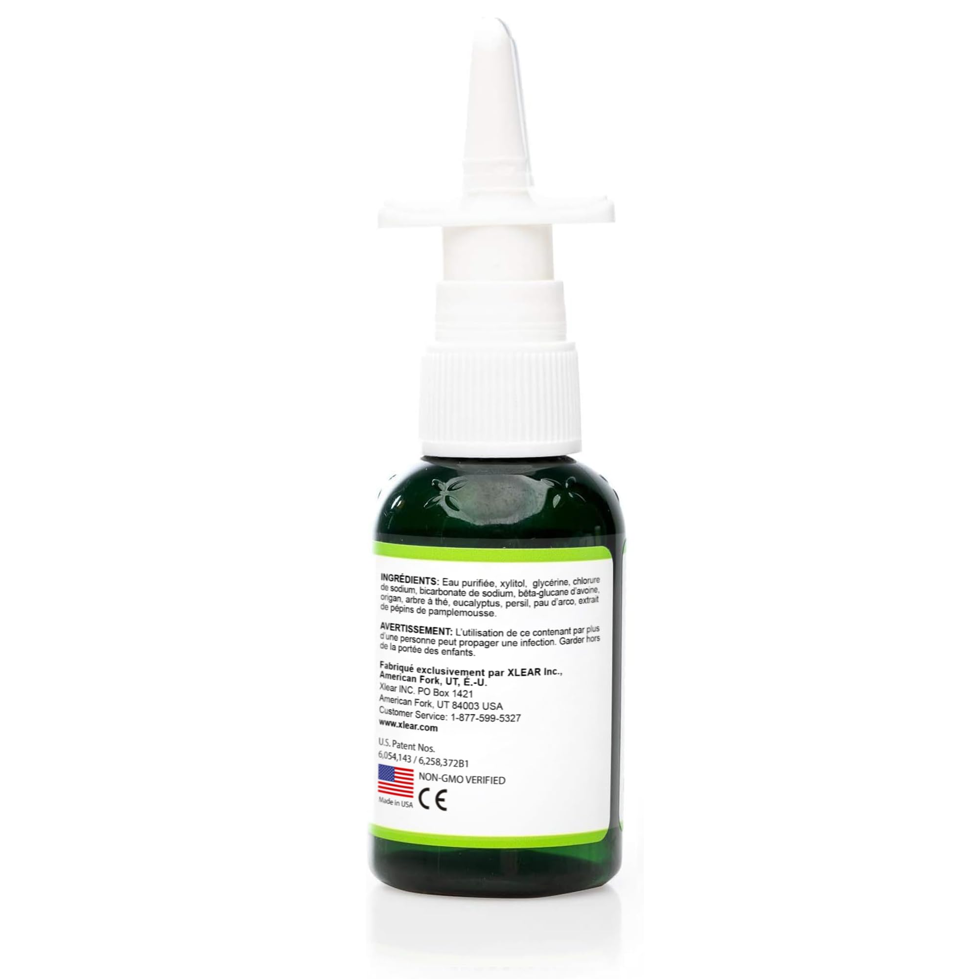 Xlear Rescue Natural Nasal Spray with Xylitol, Oregano and Tea Tree, 1.5 fl oz (Pack of 1)