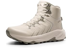 NORTIV 8 Women's Hiking Boots Waterproof with Arch Support Sneakers Walking Outdoor Comfortable Lightweight Boot Echo Mid