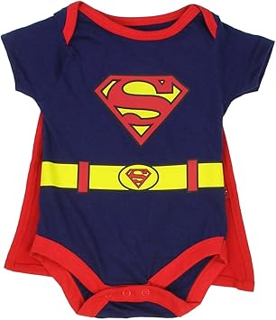 superman onesie baby