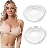Silicone Bra Inserts,Gel Bra Push Up Breast Pads Bra Padding Bust Enhancer for Sports Bra Swimsuit Cleavage Enhancers Pads
