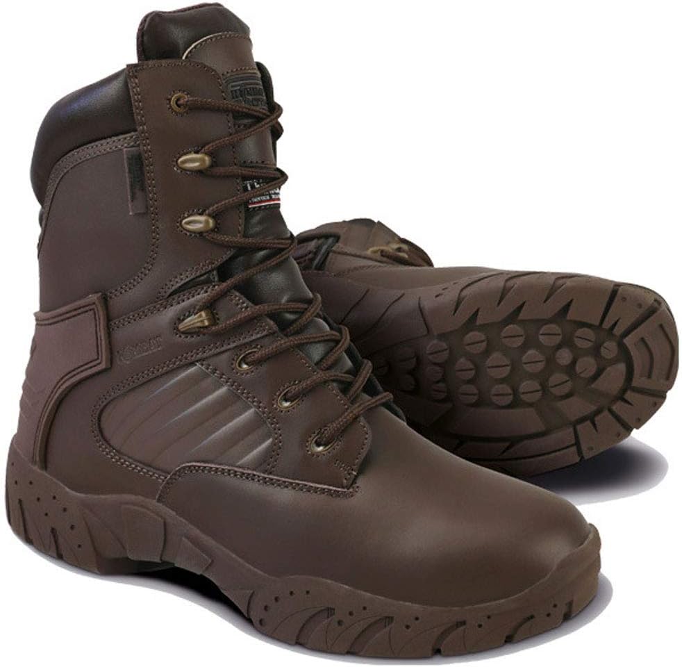 Mens Army Combat Military Tactical Pro Patrol Boot 50/50 Hiking Gun Metal Grey