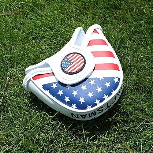 Craftsman Golf USA America Mallet Putter Cover Headcover for Scotty Cameron Odyssey (for Heel