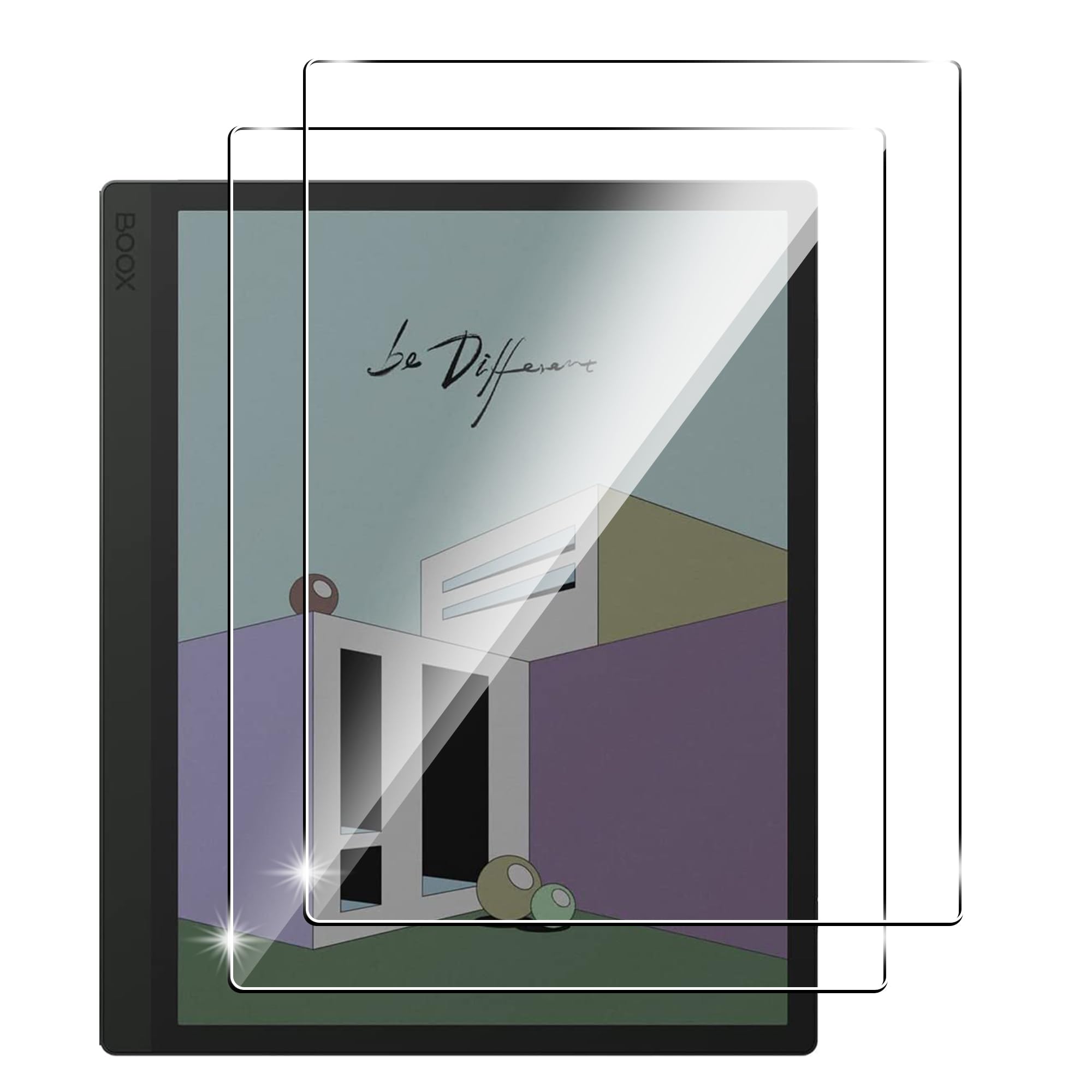 Suttkue for Tab Ultra C Screen Protector,9H Hardness Anti-Scratch Tempered Glass flim, Case Friendly-10.3 inch-2 PACK