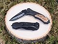 Engraved Tactical Camping Knife Groomsmen Gift Custom Pocket Knives- Groomsman Husband Hunting Man Mens Boyfriend Wedding Gifts Folding Blade Rustic Buck Knifes Spring Assisted Opening