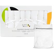 Lot de 30 gants de toilette en flanelle pour nouveau-né,100 % coton, motifs amusants et colorés, réutilisables, lavables, 17,8 x 25,4 cm