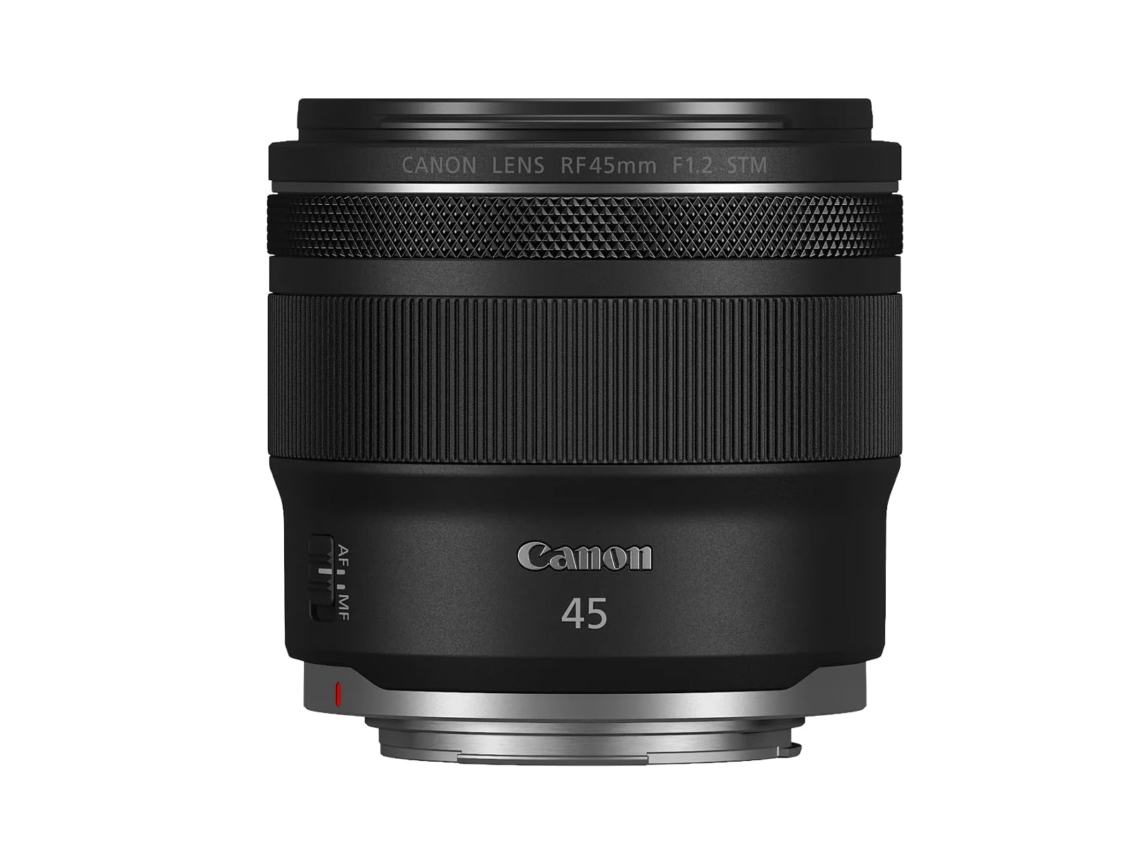 Canon RF45mm F1.2 STM, Standard Lens, Black