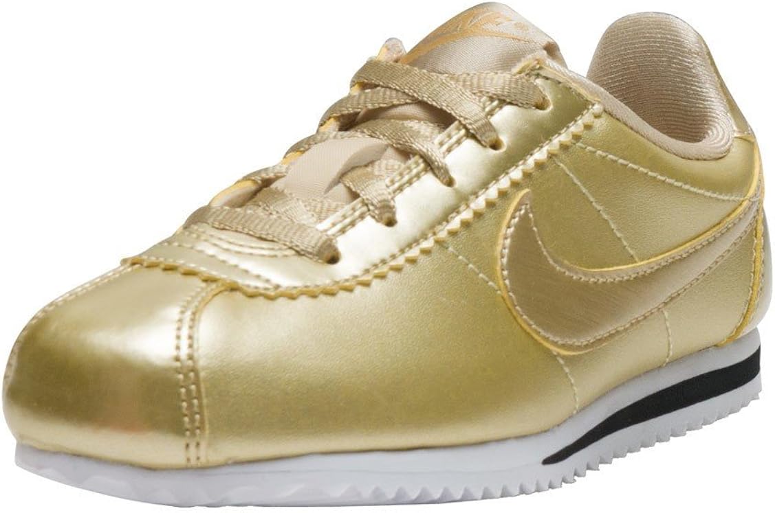 gold nike baby shoes
