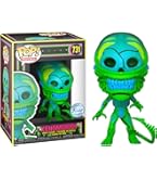 Amazon.com: Funko Horror 8 Bit Alien POP! Vinyl Action