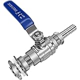 Horiznext npt 1/2 homebrew ball valve kit stainless steel weldless bulkhead for Home Brewing Kettle