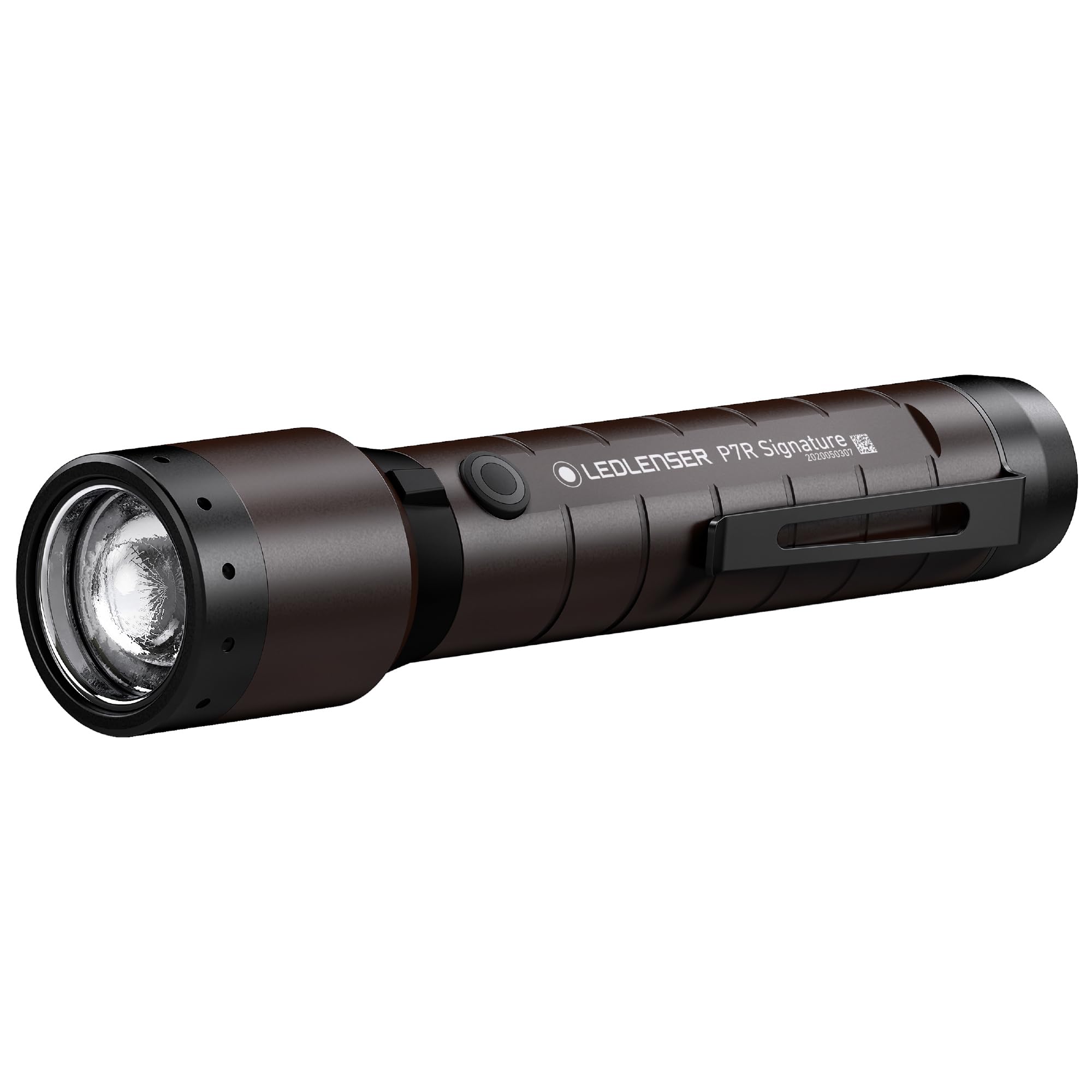 Ledlenser P7R Signature | 2020 | LED Rechargeable Torch, Super Bright 2000 lm, Up to 90h Battery, 330m Beam, SOS, Strobe, IP68, Powerful Searchlight, Dog Walking, Hiking, Camping Equipment, Exploring