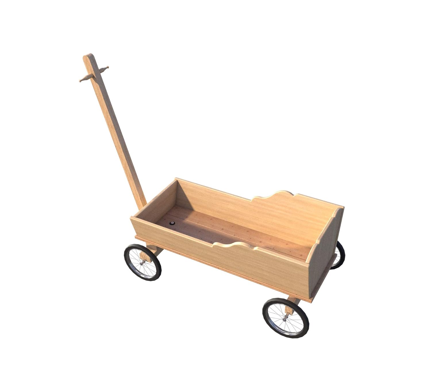 wooden cart for kids
