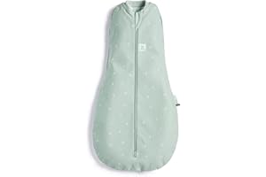 ergoPouch 1 TOG Cocoon Baby Sleep Sack 3-6 Months, Swaddle Sleeping Bag, Temperature Control Wearable Blanket (Sage)