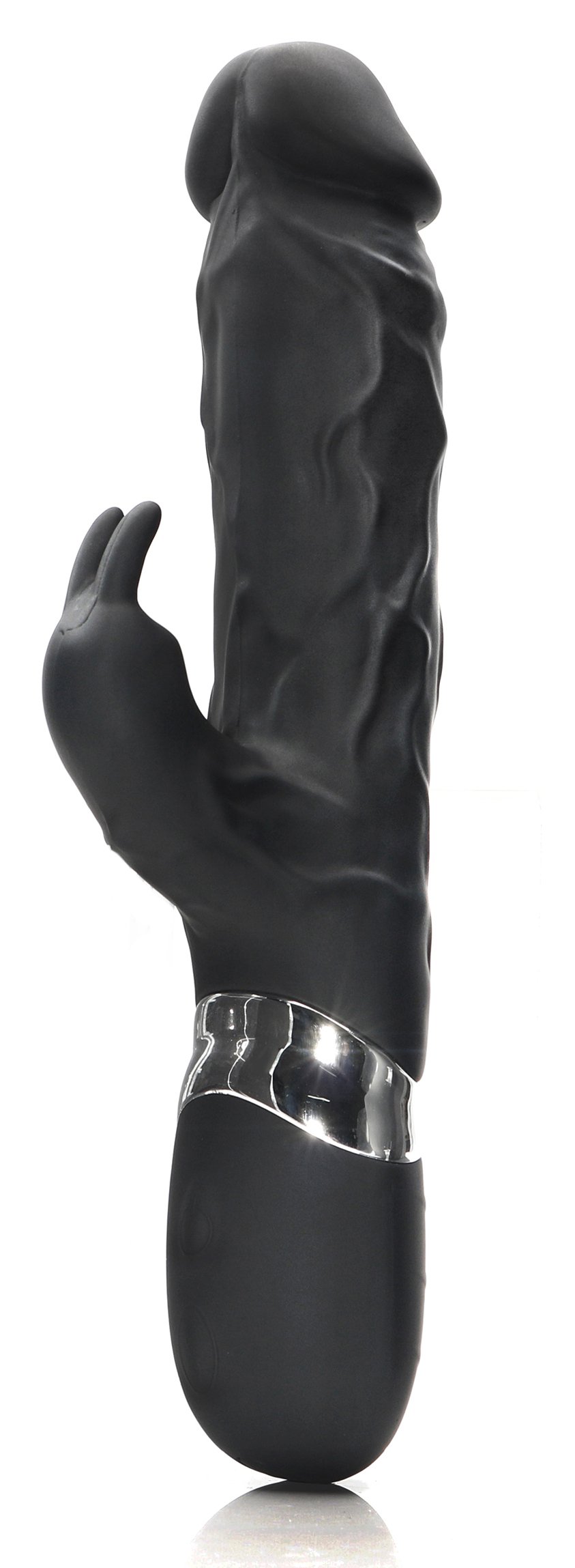 Badboy Black Vibrator Silicone Realistic Dildo Vibratory Massage Rechargeable Rabbit Vibrateur for Women Clitorial Stimulation Adult Toys