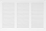 Repa Market 12x8 White Air Vent Cover Steel Return Grille, 300x200mm