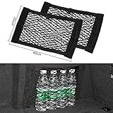 9 MOON Car Storage Net - Bottles, Groceries, Storage Add On Organizers for Car / Truck (Pack of 2)
