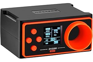 Hocazor ZH3200 Airsoft Gun Speed Tester, BBS Shooting Chronograph for Ballistic Shooting, Paintball Bullet Velocity Teste, MPS/FPS Joules Air Rifle
