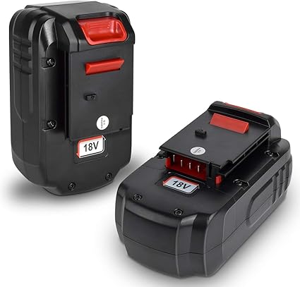 Amazon Com 2 Pack 3800mah Replacement Batteries For Porter Cable 18v Battery Pc18b Pc18bl Pc18blx Pc18b 2 Pcc489n Fit For All Porter Cable 18v Cordless Power Tools And All Porter Cable 18v Charger