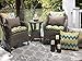 Pillow Perfect Bright Floral Indoor/Outdoor Accent Throw Pillow, Plush Fill, Weather, and Fade Resistant, Large Throw - 18.5