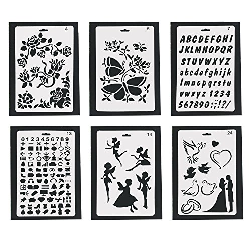 Wartoon 20 Sheets Rainbow Scratch Art Paper Magic Painting Papers Scratch Boards with 2 Pieces Wooden Stylus Sticks 6 Painting Rulers - Thumbnail 4