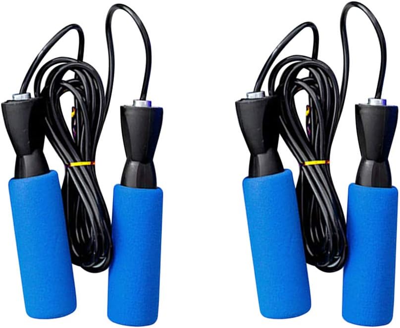 Jump Rope - Jumping Rope for Men, Women, and Children of All Heights and Skill Levels (Blue)