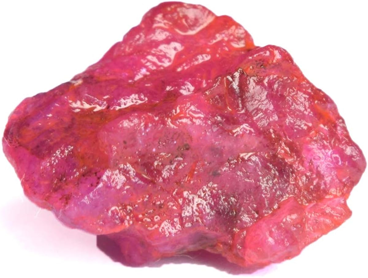 Amazon.com: Healing Stone Red Ruby 6.00 Natural Rough Ruby Loose Stone