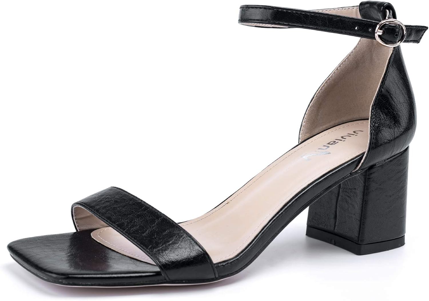 sandals square heel