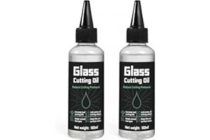 1DFAUL 200ml Glass Cutting Oil Reduce Friction & Breakage, Extend Tool Life, Glass Cutter Oil for Any Cutter Tool, Cutting Ti