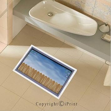 Boden Aufkleber Wasserfest Holzschnitt Stil Illustration Eines Landlichen Holzschuhs Landhaus Zeichnung Wand Boden Aufkleber Dekoration Fur Badezimmer Kuche 90 X 58 Cm Grun Weiss Braun Art Deco 35 4 X 22 8 Color4 Amazon De Kuche Haushalt