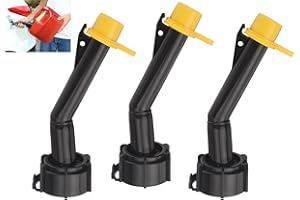 KINTLE 3 Pcs Fuel Gas Can Jug Spouts Nozzles & Rings & Caps for Blitz 900302 900092 900094 Old Style Easy to Install and Use for Fuel, Diesel, Kerosene, Gas, Water and 1-5 Gal Can
