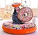 Wemi TIPINOICE Large Doughnut Throw Pillow Soft Novelty Doughnut Shaped Ring Plush Cushion Pillow 40cm