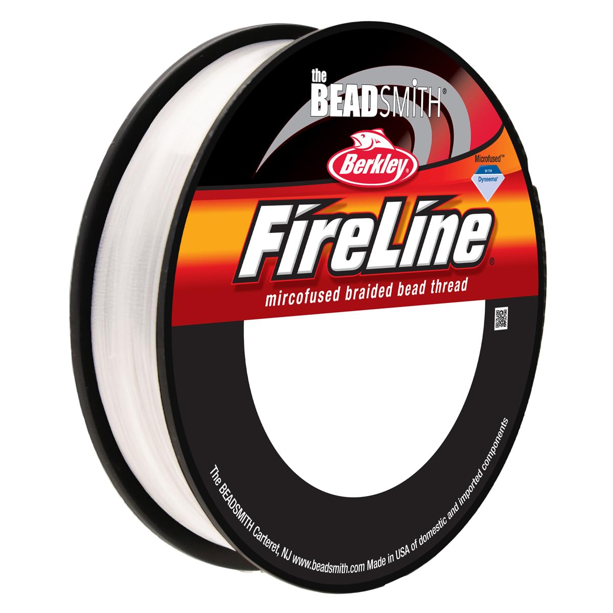 FireLine Beading Thread 10lb - Crystal Clear 0.25mm (.010in) - 114m